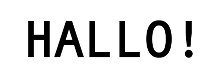 Hallo!